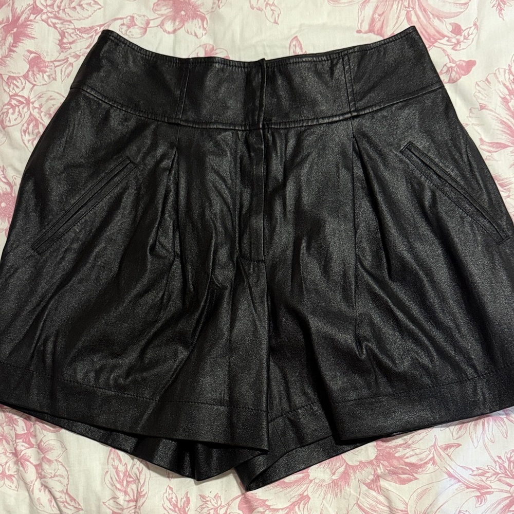 RACHEL Rachel Roy High Waist Black Shorts
